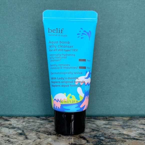 ⚜️3/$15 New Belif aqua bomb jelly cleanser 1.01 fl oz - Picture 1 of 1
